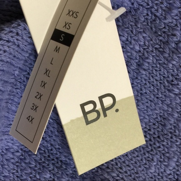 ๐ BP Straight up Sweater Tank Top. Blue. Sz.S. - Picture 8 of 10